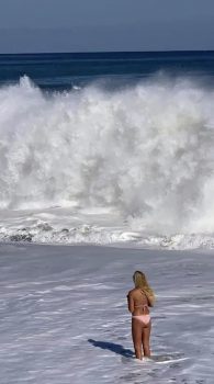 Don’t underestimate the jersey shore waves an riptide