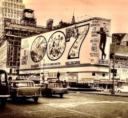 From the mid 30s till 1995 my great uncle Sal had photography masks studios Very close to time square this is one of the images he’s taking their