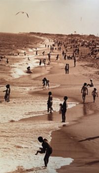 This photo might look familiar to you I had it published all through Florida Jersey an Provincetown it was a poster called beach shadows that I shot from the pier at point Pleasant New Jersey are used a 6 foot ladder to get a pie to shoot down south toward Bayhead Mr. Bob Kennedy from Kennedy Studios in Key West loved the image He produce supposed to put it in his nine different galleries it did rather well in the Bahamas for some reason and I sold the hell out of it on the Jersey shore one of my biggest accomplishments as a photographer