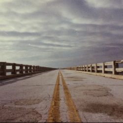 My second roll of film 1978 The old 7 mile Bridge hell of a time In the Florida keys back then