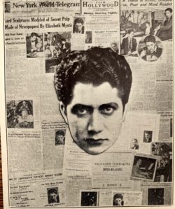 In 1925 Salvatore Terracina was 14 years old he was already sent to the Newark psychic center twice because he was reading his teachers minds he was also making some bizarre sculptures He even brought one to school for show and tell it was his father my great grandfather having sex with the housekeeper in a known famous position he was sent to public school he was so angry he made a Devil mask and A red cape and dressed up as the devil they were working on the church steeple and had scaffolding around it Sal climbed up at at night and started screaming like the devil, the police department and fire department came and got him down the church didn’t press charges they decided to take him under their wing and help the poor boy while he was working in the church he learnd to play the piano and organ and memorized all the church songs along with 50 Italian opera‘s by the age of 16 he was playing the piano professionally and doing a mind reading act there were many stories published a